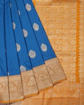 Serene Blue Soft Silk Saree